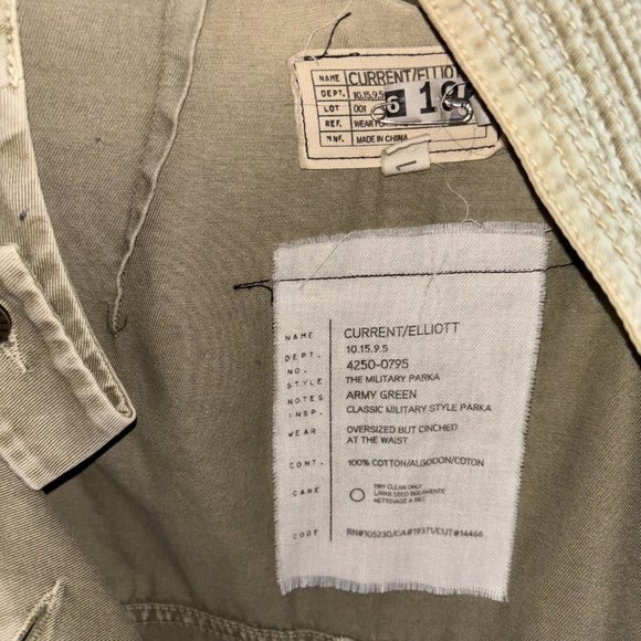 CURRENT ELLIOTT utility jacket - Picture 8 of 12